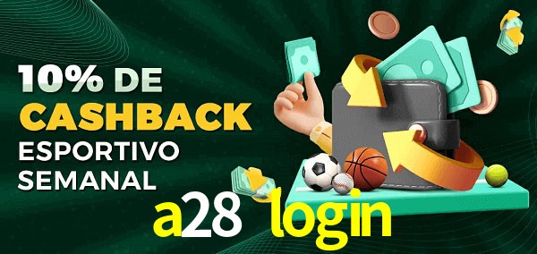 10% de bônus de cashback na a28 login